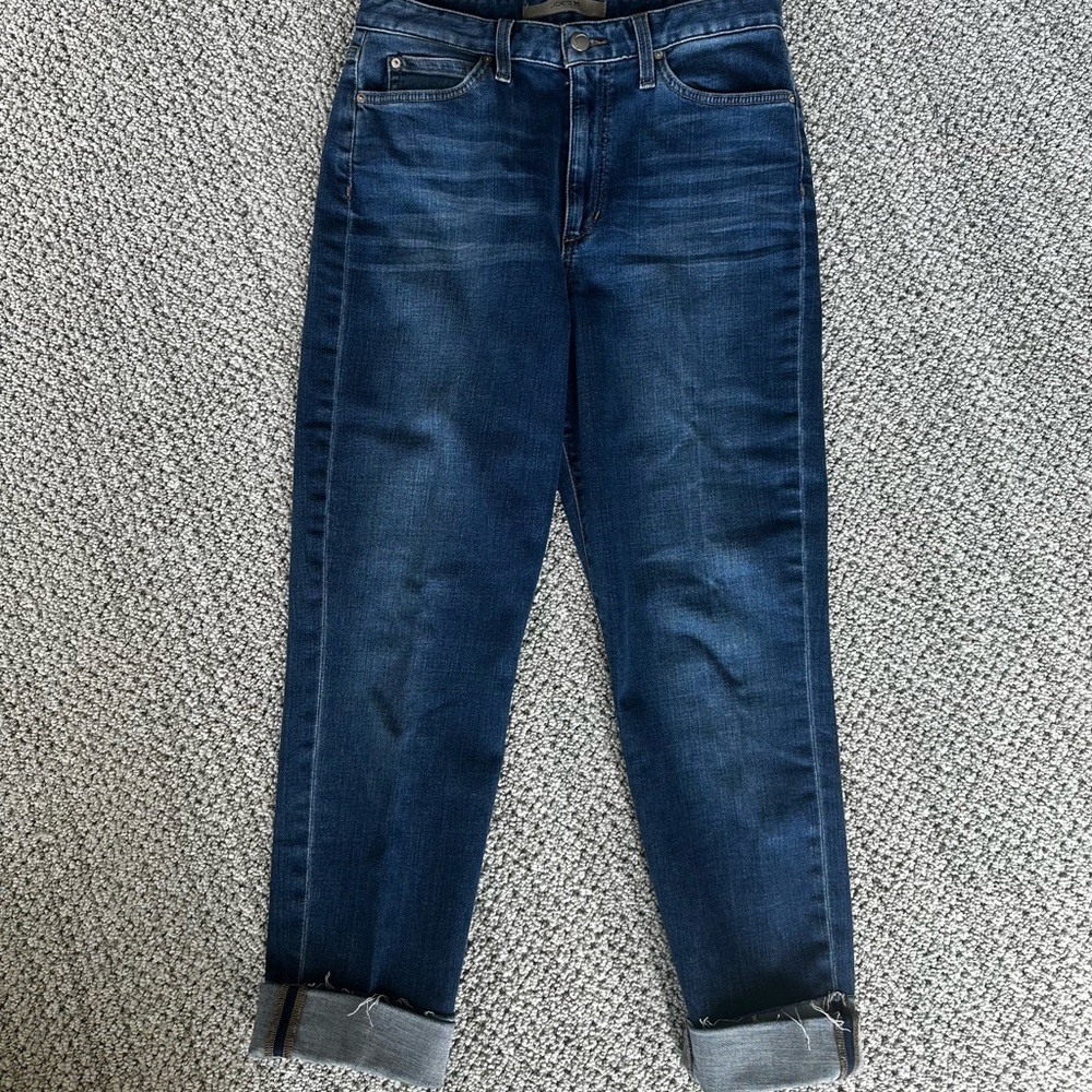 Joe's Jeans Dark Blue Boyfriend Jeans